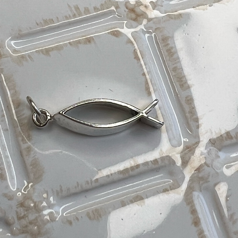 James Avery Silver Fish Pendant